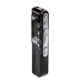 Micro Gravador Voz Portátil 8Gb Gravação Áudio Reuniões E