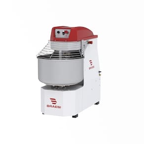 Amassadeira Espiral 40kg 2 Velocidades Trifásico Motor 4cv Aes-40 Style g3 380t - Braesi B18544