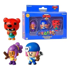 Bonecos - Brawl Stars Shelly,Nita,Penny MULTIKIDS