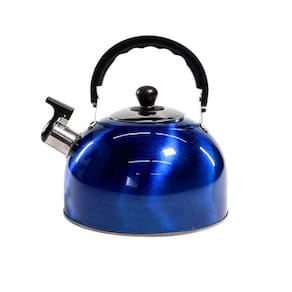 Chaleira de Inox 2,1 Litros N2443200 Azul - Quanhe