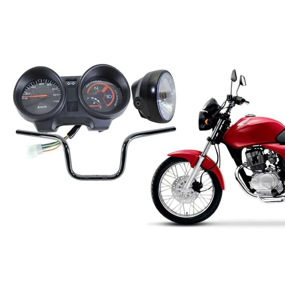 Farol Guidão Painel Completo Cg Cargo Titan 150 2004 A 2008