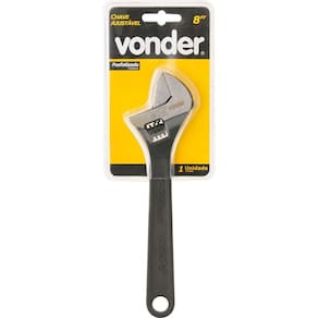 Chave Inglesa Ajustável 18`` Aço Carbono Fosfatizada Vonder
