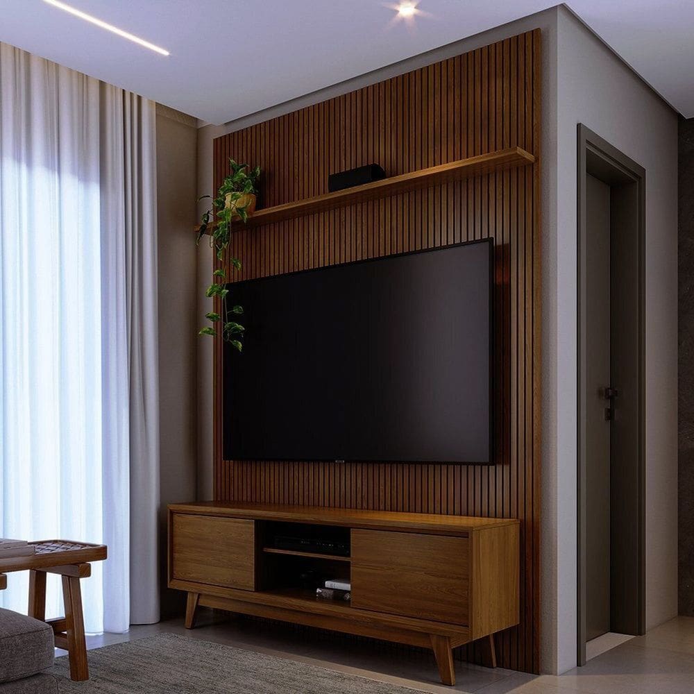Rack com Painel para Tv até 65 Polegadas Milo Cumaru