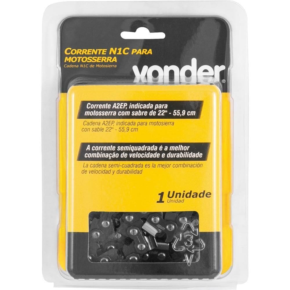 Corrente A2Ep Para Motosserra Com Sabre De 22`` Vonder