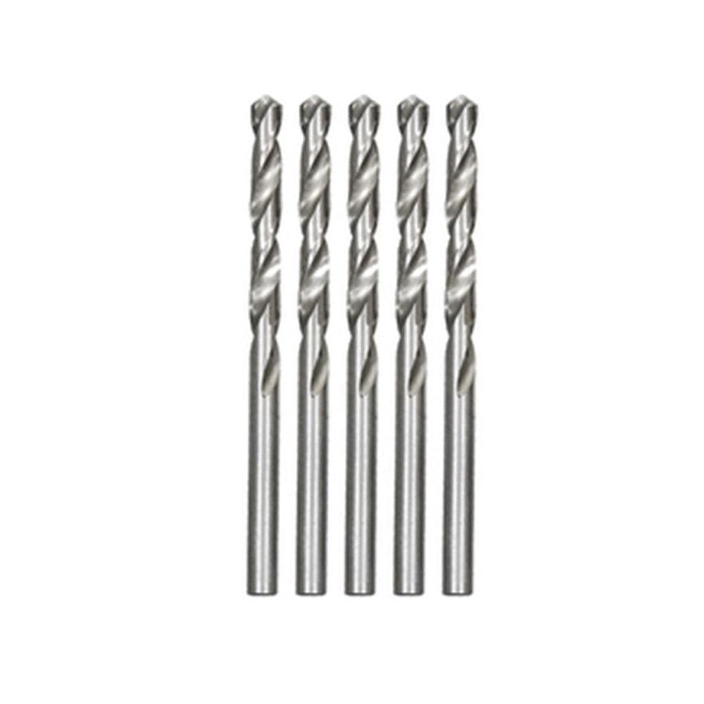 Kit 5 Brocas De Aço Rápido Hss 11 Mm Para Metais Fertak 1251