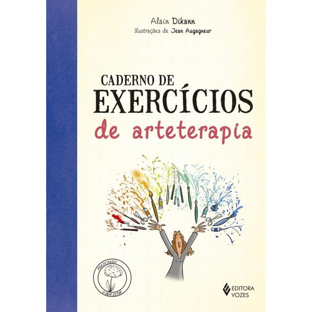 Caderno de exercícios de arteterapia