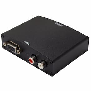 Adaptador conversor de vga para hdmi com audio