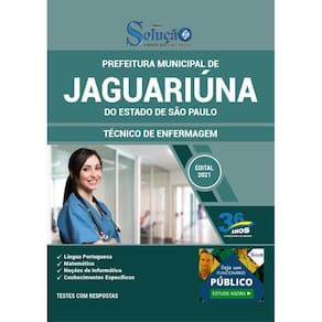 Apostila Jaguariúna Sp - Técnico De Enfermagem