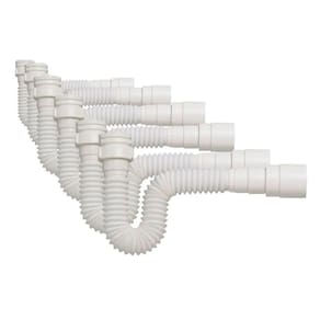 Kit 6 Un Sifão Multiuso Para Pia/Lavatório/Tanque 66Cm