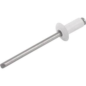 Rebite Alumínio Branco 4,0X12Mm 412 Com 1000 Peças - Vonder