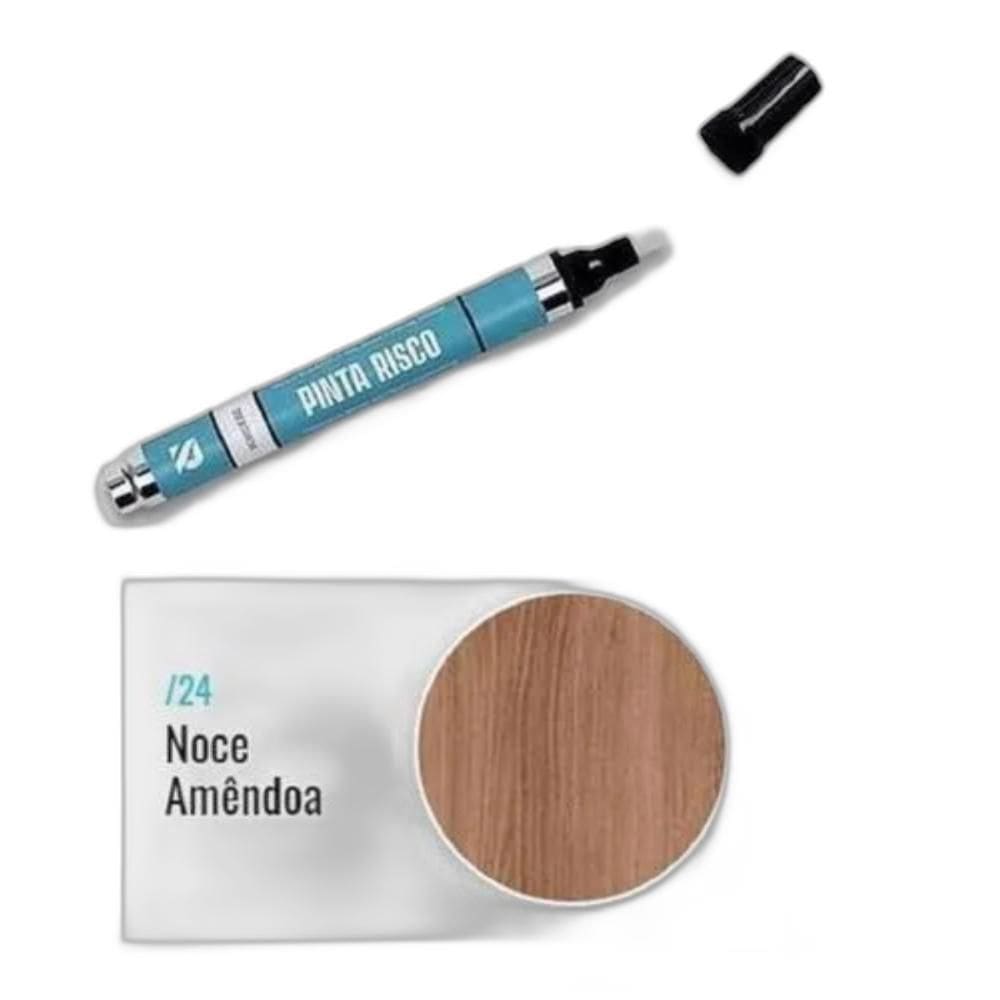 Caneta Para Retoque Em Mdf E Madeira - Noce Amêndoa