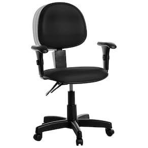 Cadeira Ergonômica Executiva Com Braço Rv Preto