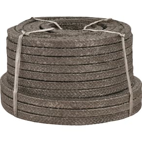 Gaxeta Quadrada Grafitada 3/16 130M 5,0Kg Vedação Vonder