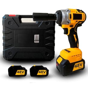 Chave De Impacto E Furadeira Sem Fio 48V Bivolt Com Maleta