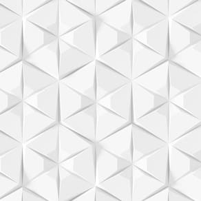 Papel De Parede 3D Triangulo Hexagano Adesivo Lavavel Sala