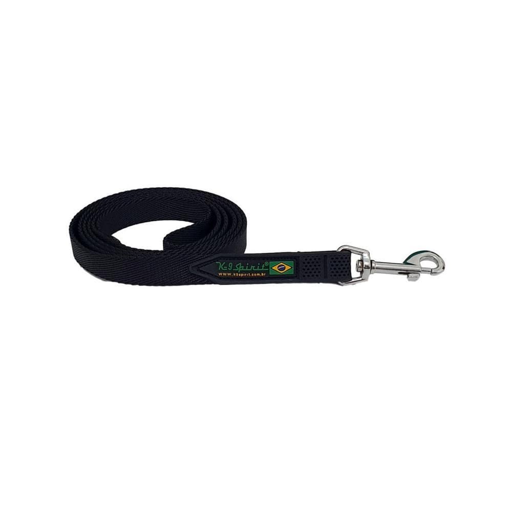 Guia Poliéster K-9 Spirit Preta 1,5M - M