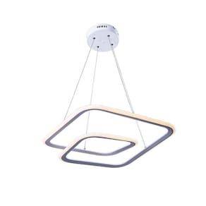 Lustre Pendente Moderno Led 41W Sala Quarto Cozinha Bivolt