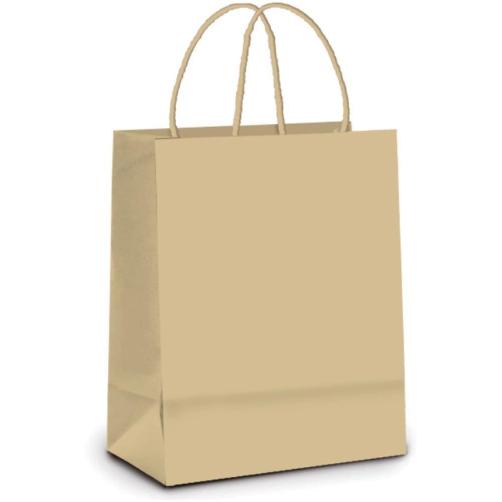 Sacola Para Presente Kraft G 32X26,5X13Cm.