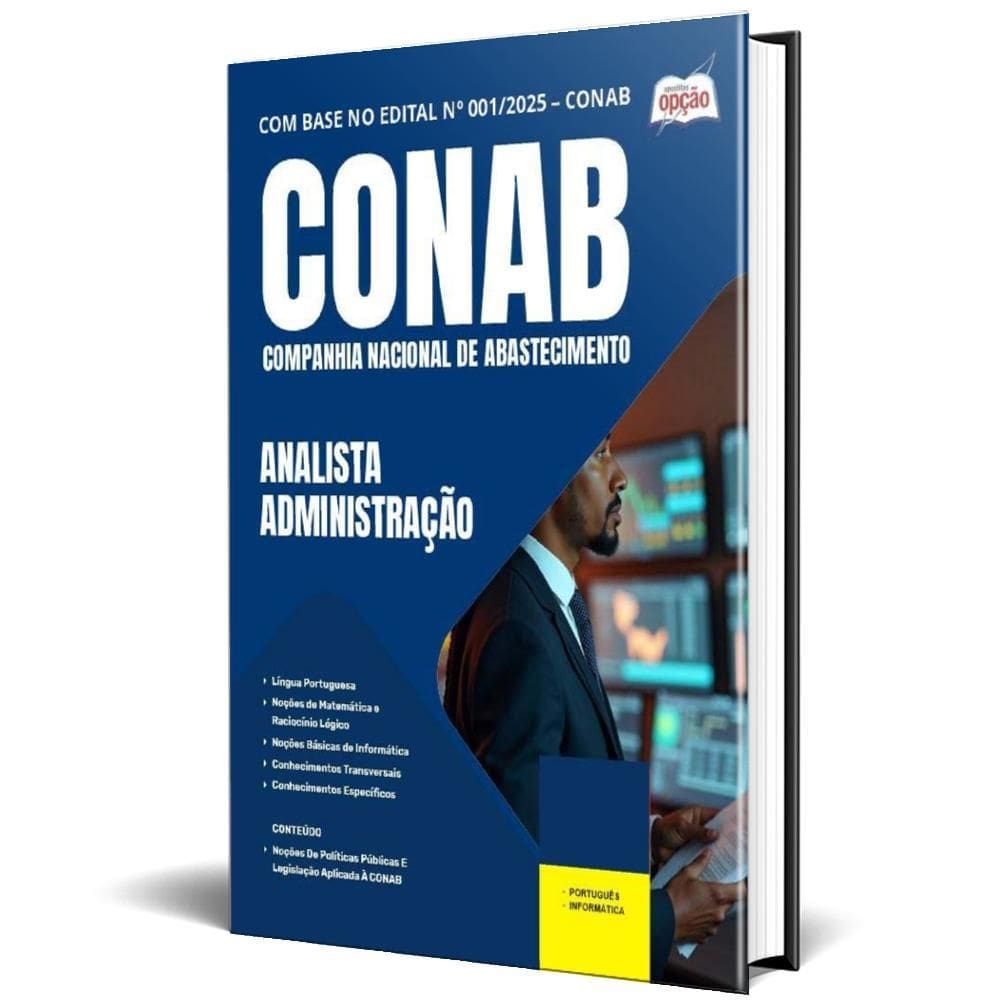 Apostila Conab 2025 - Analista - Administração