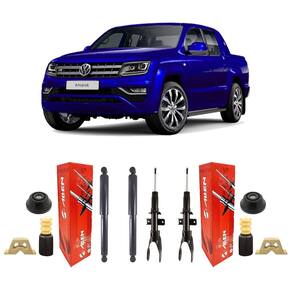 Kit 4 Amortecedor E Kit Coxim Volkswagen Amarok 2019-2021