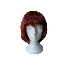 Peruca Chanel Ruivo Sintética 25 Cm