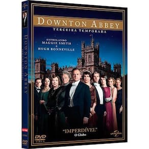 Box Dvd - Downton Abbey - 3ª Temporada - 4 Dvd`S
