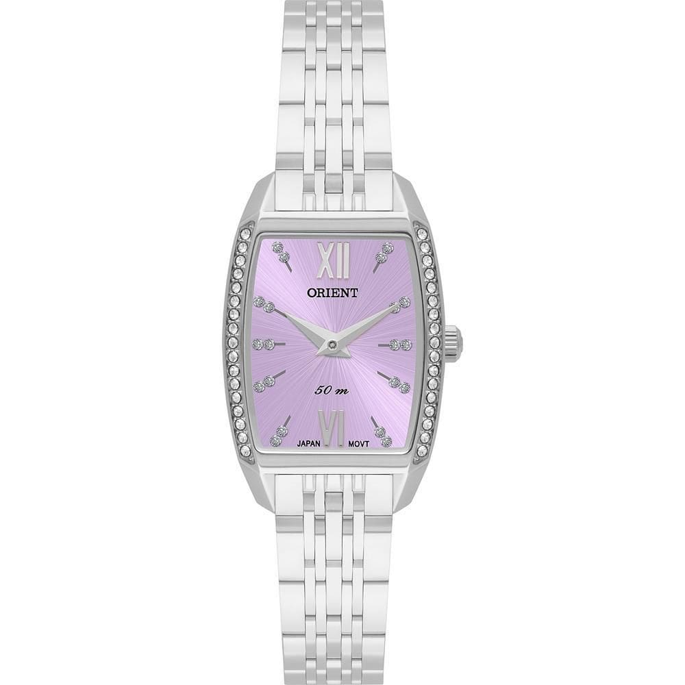Relógio Orient Feminino Ref: Lbss0092 R3Sx Retangular