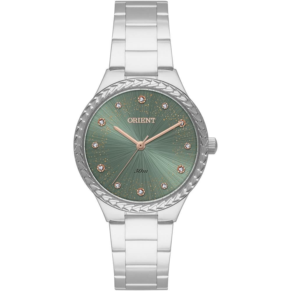 Relógio Orient Feminino Ref: Fbss0152 F1sx Casual Prateado