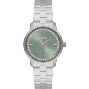 Relógio Orient Feminino Ref: Fbss0146 F1sx Casual Prateado