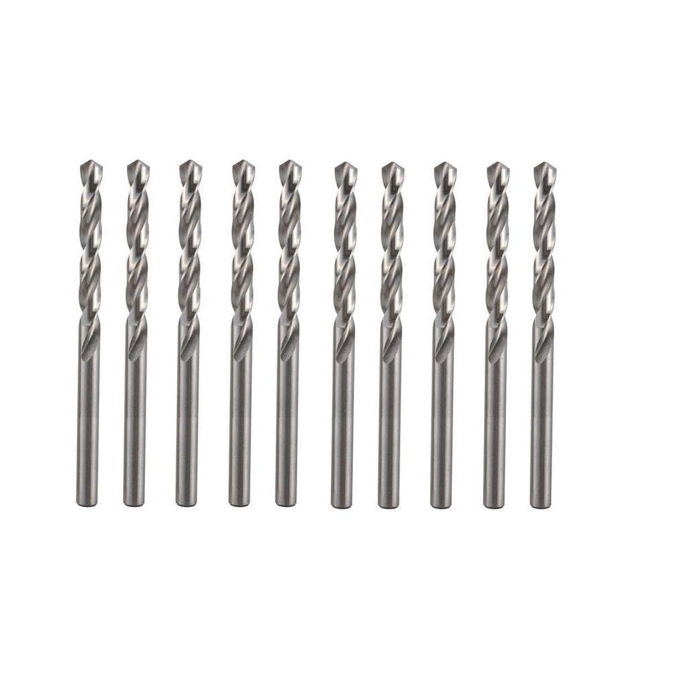 Kit 50 Brocas Aço Rápido Hss 3,2 Mm Para Metais Fertak 1263