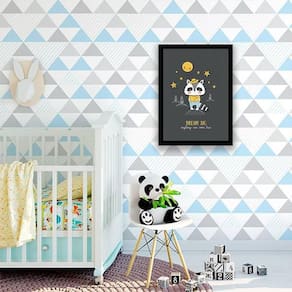 Quadro Decorativo Infantil Bichinho Dream Big 34x23cm