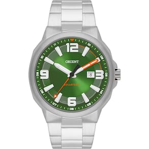 Relógio Orient Masculino Ref: Mbss1510 E2sx Solar Prateado