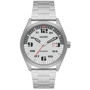 Relógio Orient Masculino Ref: Mbss1489 S2sx Solar Prateado