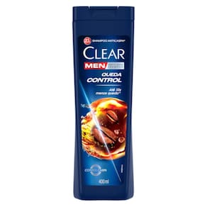 Shampoo Clear Men Anticaspa Queda Control 200ml