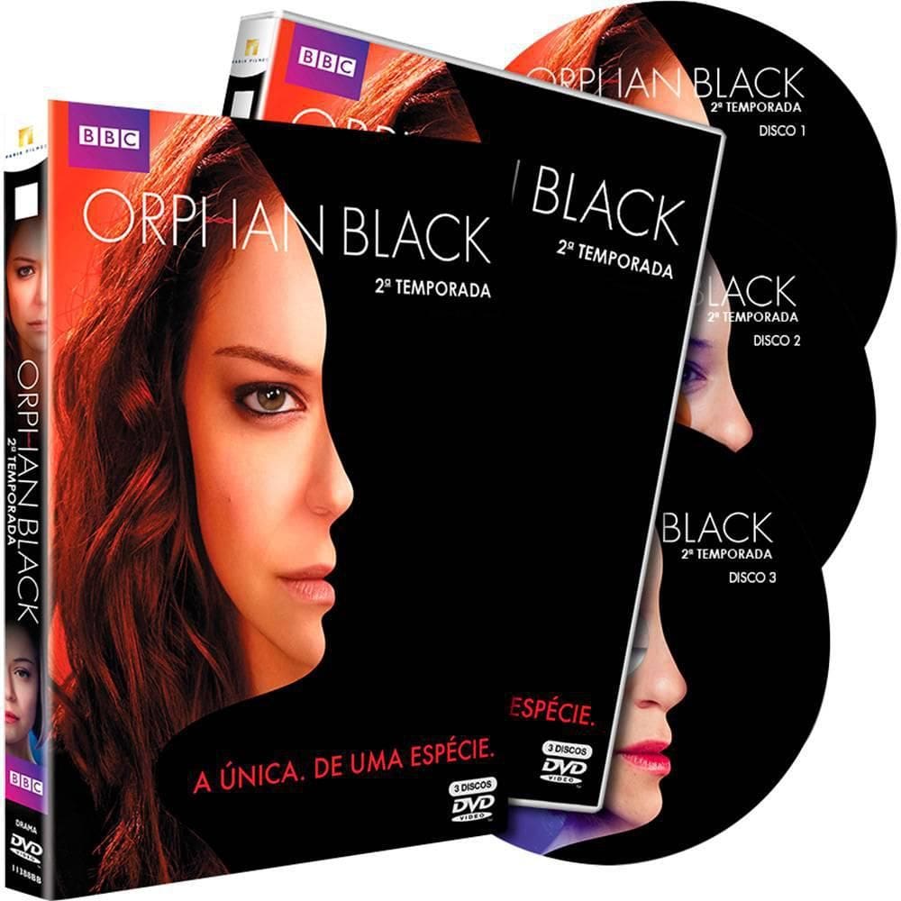Dvd - Orphan Black - 2ª Temporada  3 Discos