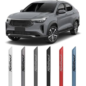 Jogo Friso Lateral Pintado Fastback 2022 Em Diante Azul Amal
