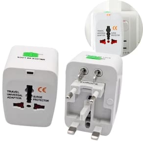 Adaptador Universal Ideal Para Viagem Conversor De Energia
