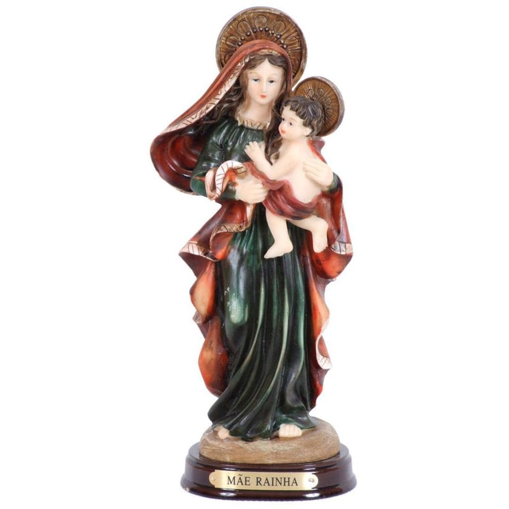 Escultura Mae Rainha 22Cm