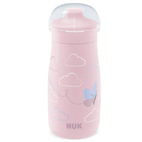 Copo Mini-me Flip 300ml +9m Rosa Borboleta Nuk