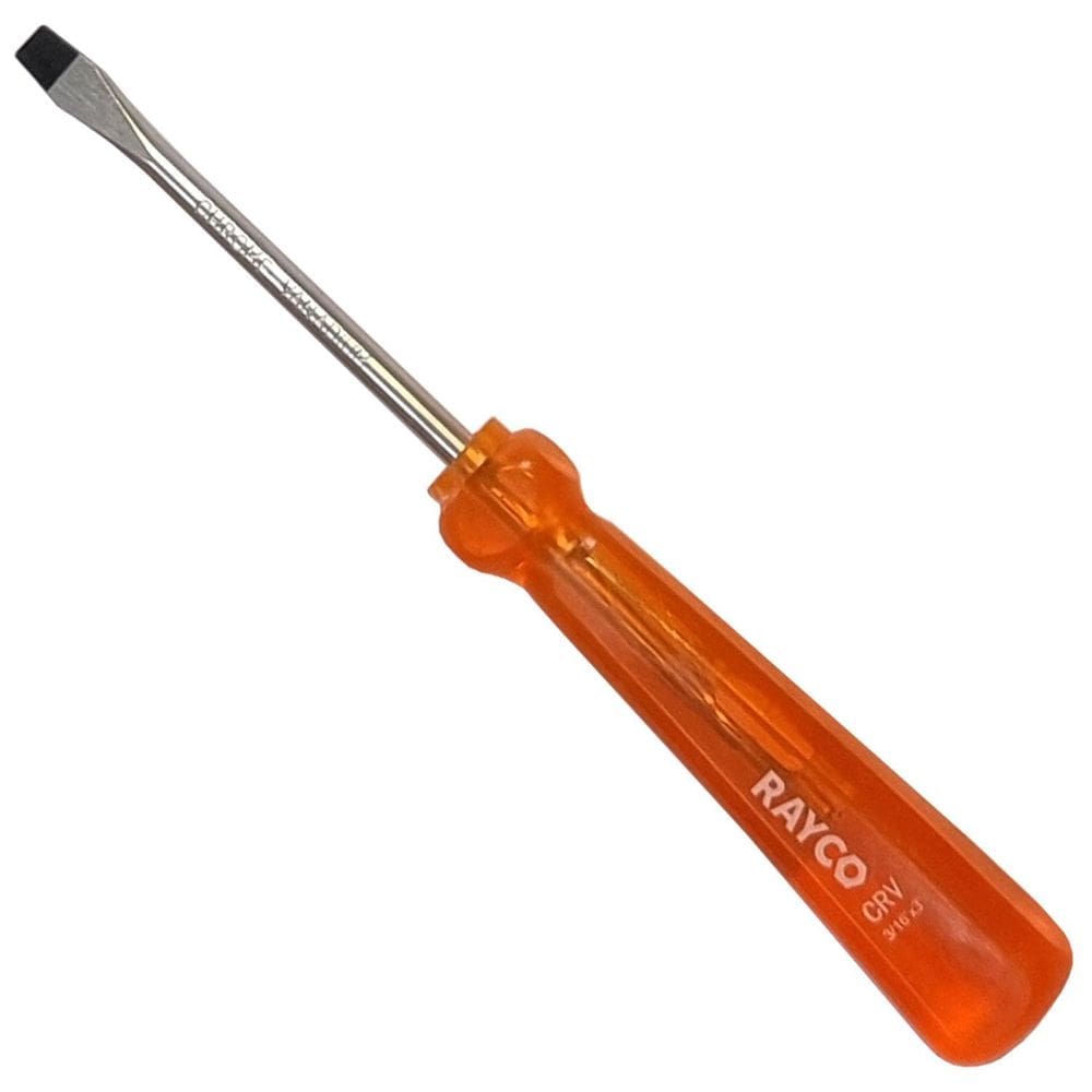 Chave De Fenda 3/16 X 75Mm Aço Cromo Vanádio Profissional