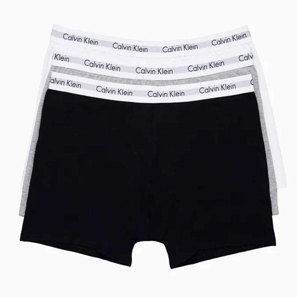 Kit C/ 3 Cuecas Calvin Klein Boxer Plus Size Trunk Classic Multi MAS2666PS 998