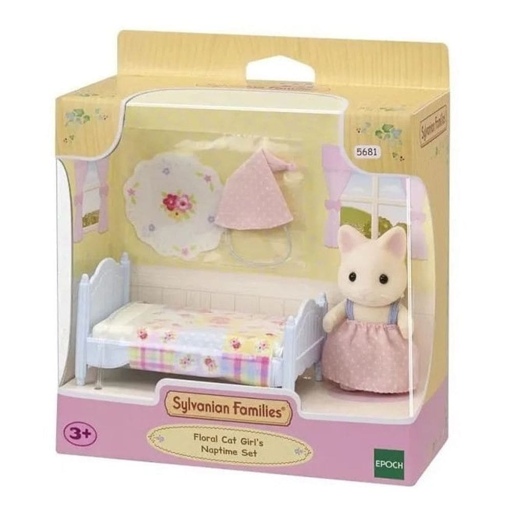 Conj. Cama Menina Gato Primavera