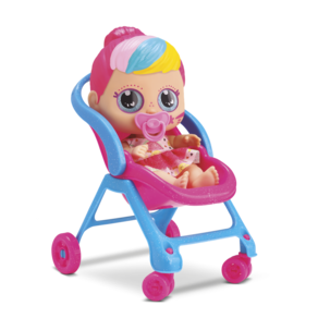 Boneca Little Dolls Glitter - Carrinho De Passeio