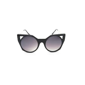 Óculos Solar Preto Com Dourado E Lente Degrade - Yd1834C1