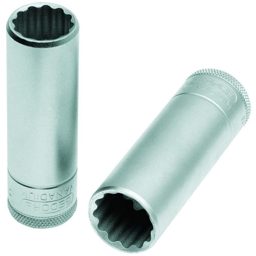 Soquete Estriado Longo Encaixe 1/2 Gedore 015756 11/16