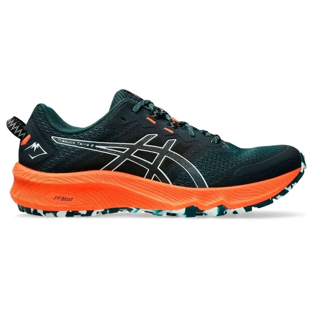 Tênis Asics Gel-Trabuco Terra 2 Masculino - Verde-laranja