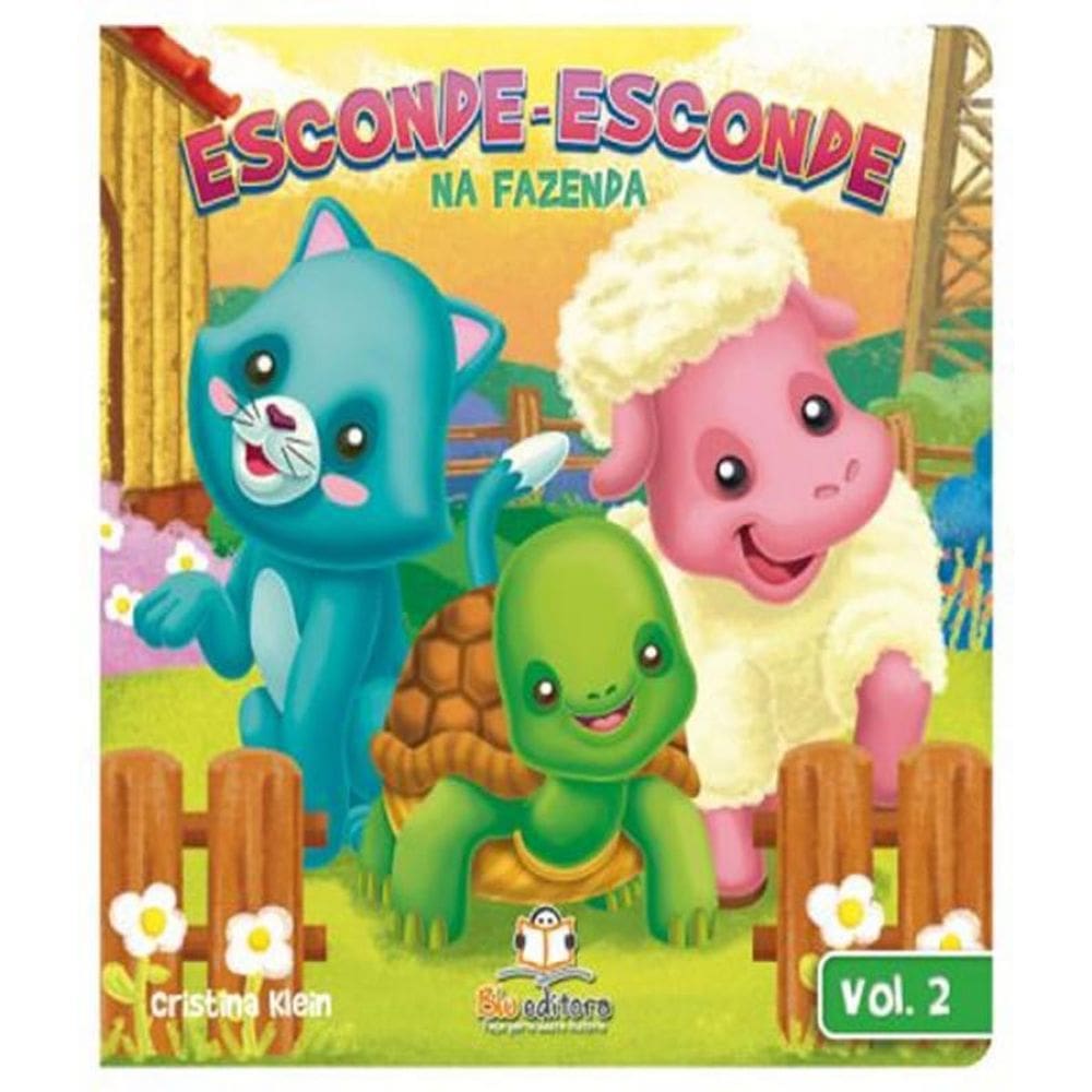 Livro Esconde-Esconde Na Fazenda - Vol 02