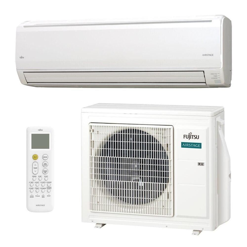 Ar-Condicionado Split Inverter 24000 BTUs Fujitsu Airstage Premium High Wall Só Frio ASBG24CMBA/AOBG24CMCA 220V