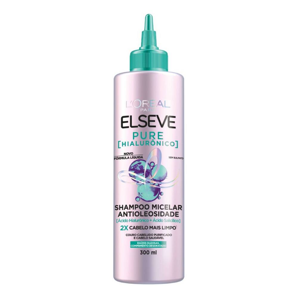 Shampoo MIcelar Elseve Pure Hialuronico 300ml