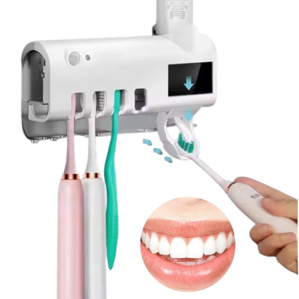 Porta Escovas Com Uv Ideal Para Famílias